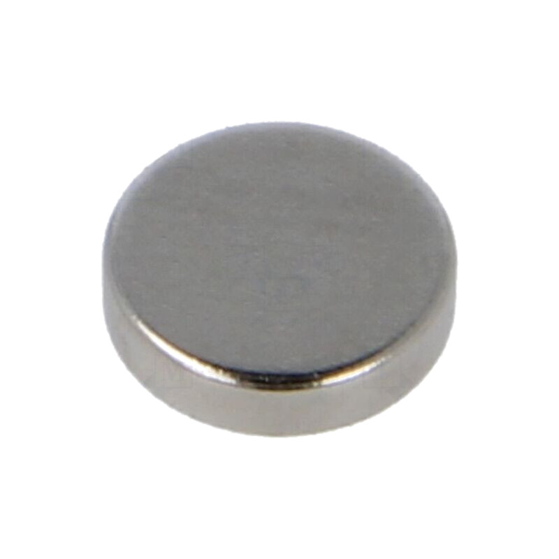 Magnet: fix; neodim; 7N; Ø: 8mm; H: 2mm