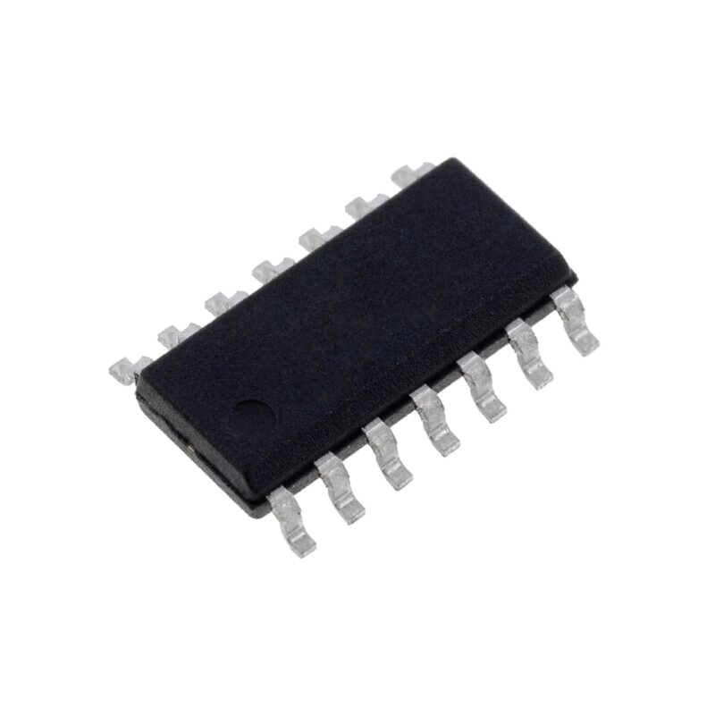 IC: comparator; Cmp: 4; 4us; 1,6÷5,5V; SMT; SO14; tub; Iio: 1pA