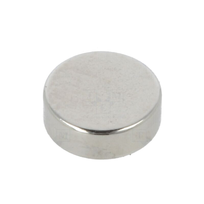 Magnet: fix; neodim; 5,5N; Ø: 6mm; H: 2mm