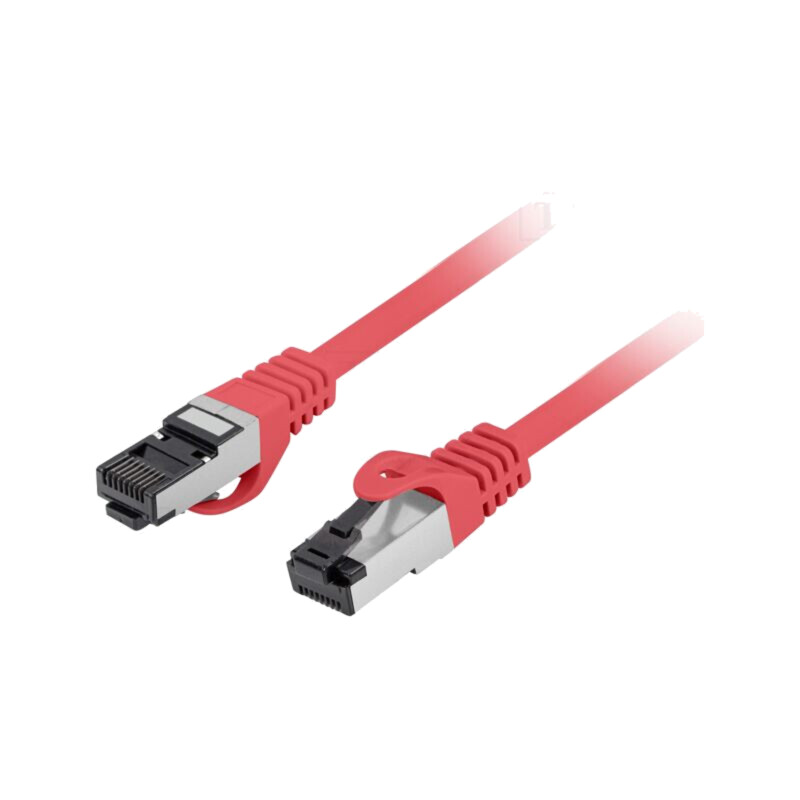 Patch cord; RJ45 mufă,din ambele părţi; S/FTP; Cat 8.1; litat; Cu