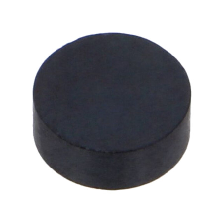 Magnet: fix; ferită (metal greu); 2,5N; Ø: 10,7mm; H: 4mm