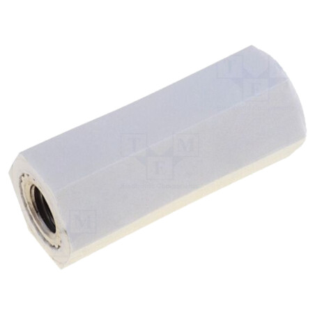 Bucşă izolantă; Filet int: M4; Lung: 60mm; UL94V-2; poliamidă