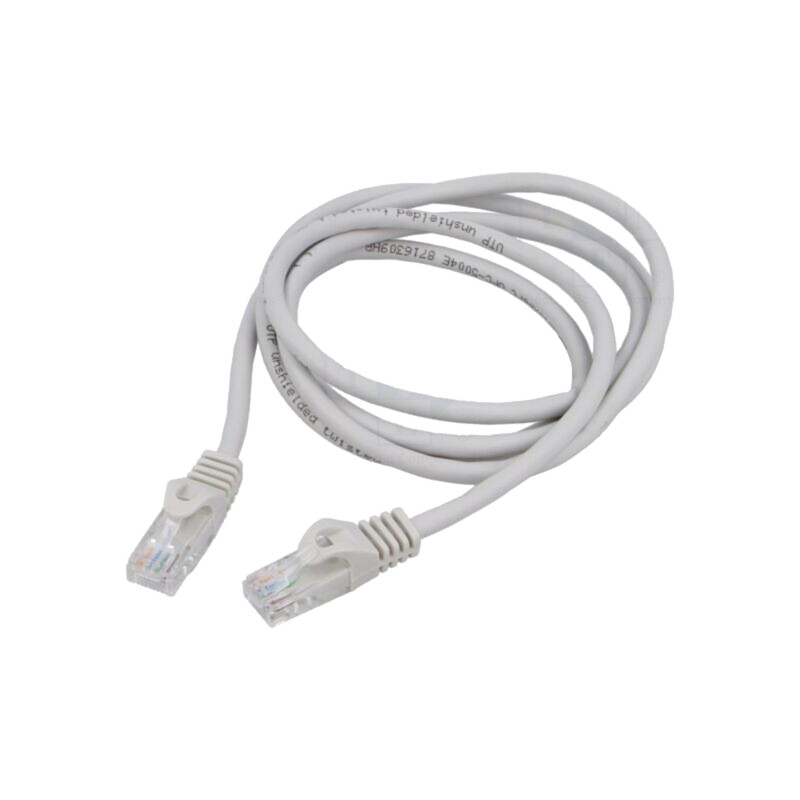 Patch cord; RJ45 mufă,din ambele părţi; U/UTP; 6; litat; CCA; PVC