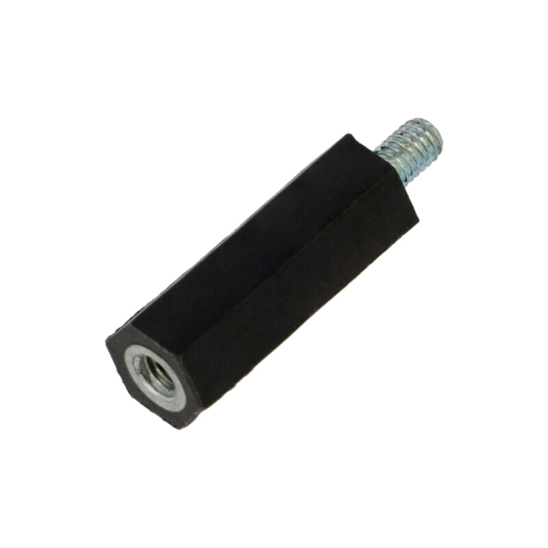 Bucşă izolantă; Filet int: M4; Lung: 25mm; UL94V-0; poliester