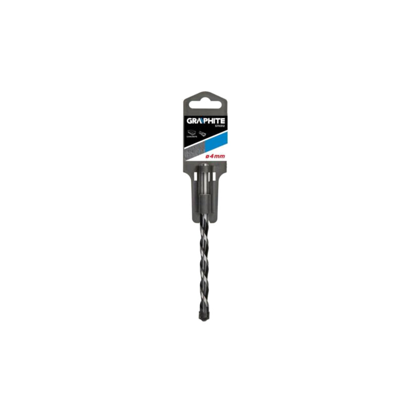 Burghiu; pentru beton; Ø: 4mm; L: 75mm