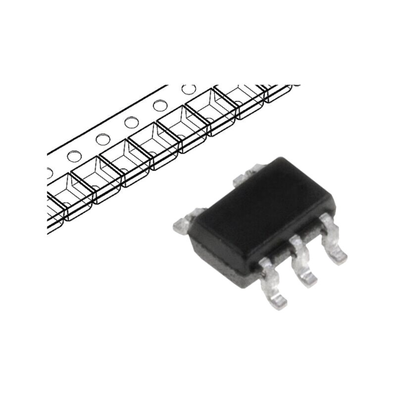 IC: comparator; low-power; Cmp: 1; 1,1÷5,5V; SMT; SC70-5; rolă,bandă