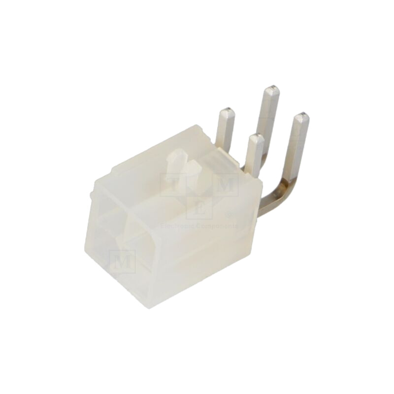 Conector: cablu-placă; soclu; tată; PIN: 4; Mini-Fit Jr; 13A; THT