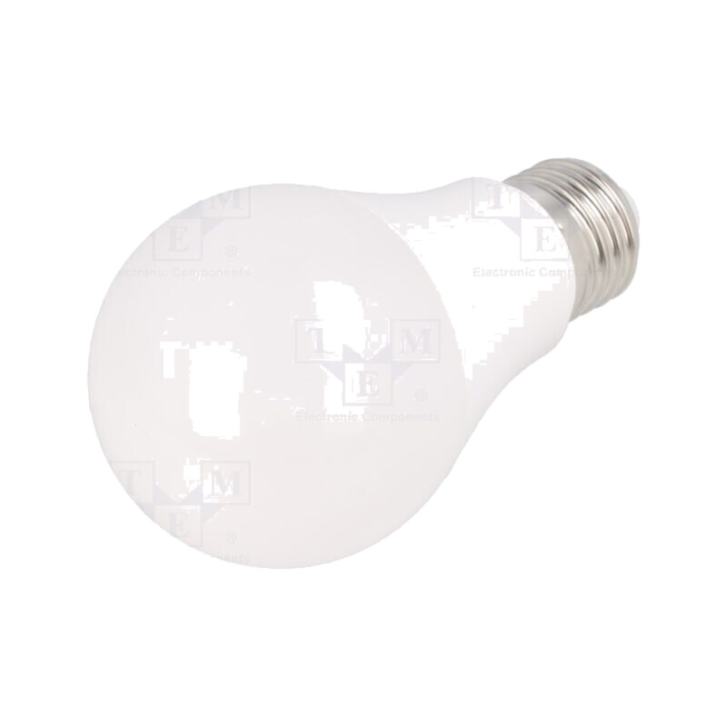 Lampă LED; alb cald; E27; 230VAC; 8,5W; 200°; 3000K