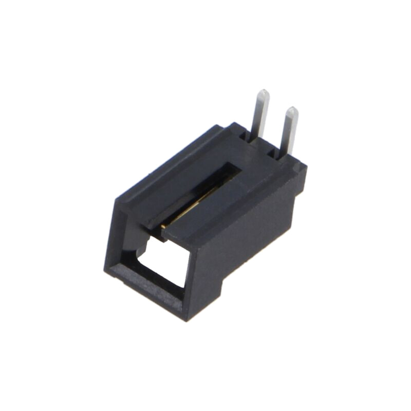 Conector: cablu-placă; soclu; tată; PIN: 2; SL; în unghi 90°; THT