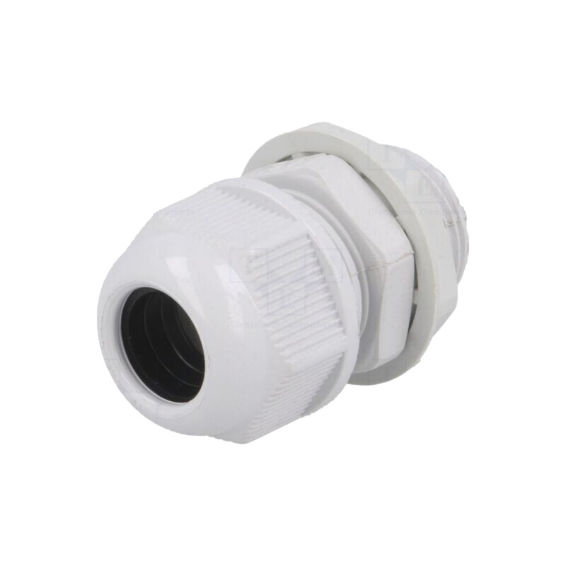 Garnitură de etanşare; cu filet alungit; M20; 1,5; IP65; gri