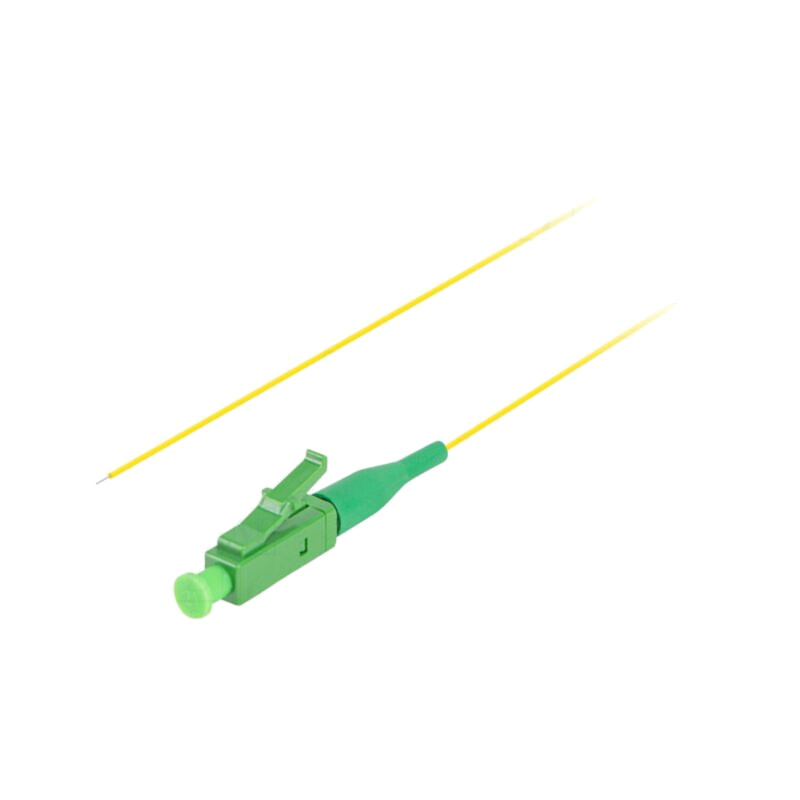 Dispozitiv pentru fibră optică; LC/APC; 2m; LSZH; galben