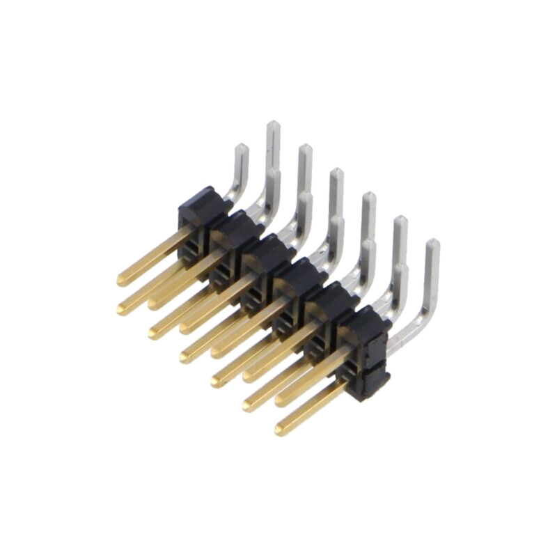 Conector: şiruri pini; şir pini; tată; PIN: 12; în unghi 90°; THT