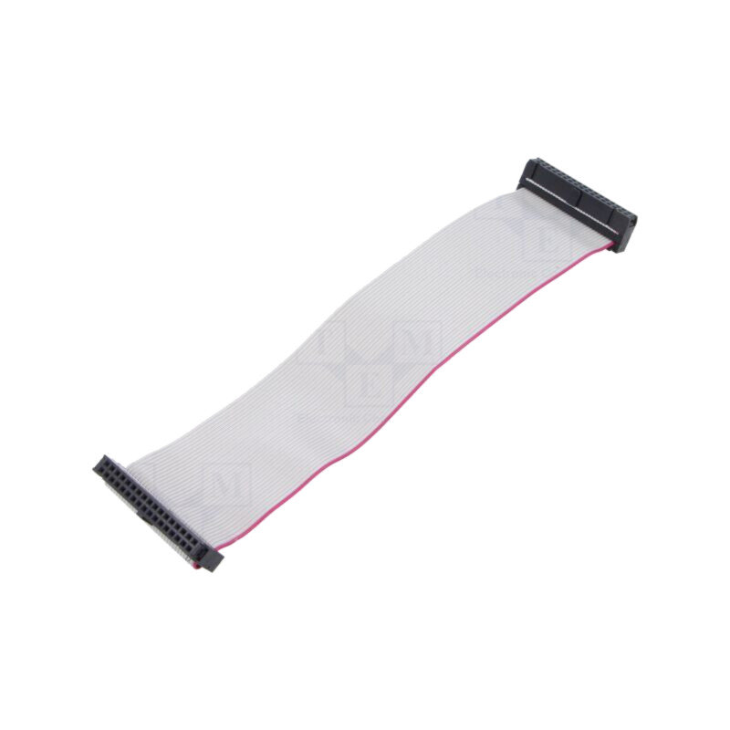 Cablu panglică cu conectori IDC; P.cablu-bandă: 1,27mm; 0,2m