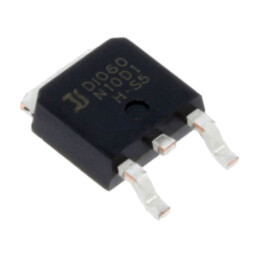 Tranzistor: N-MOSFET; unipolar; 100V; 37A; Idm: 300A; 54,3W; DPAK