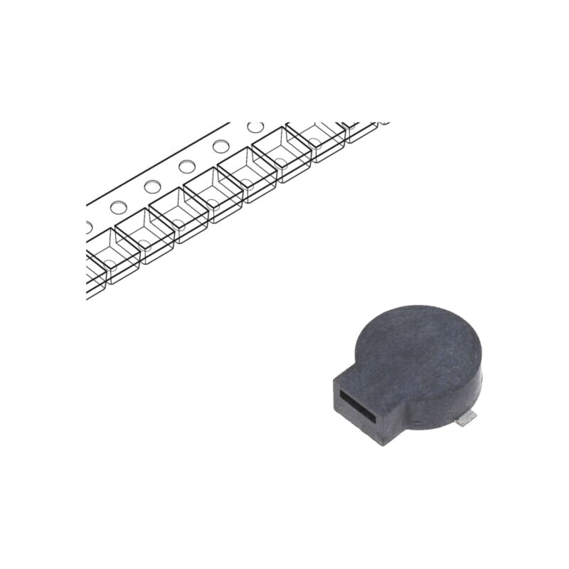 Traductor de sunet: semnalizator electromagnetic; SMD; 3200Hz