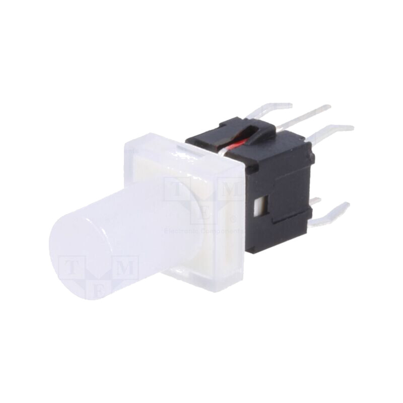 Comutator: tastatură; Poz: 2; SPST-NO; 0,05A/12VDC; incolor; LED