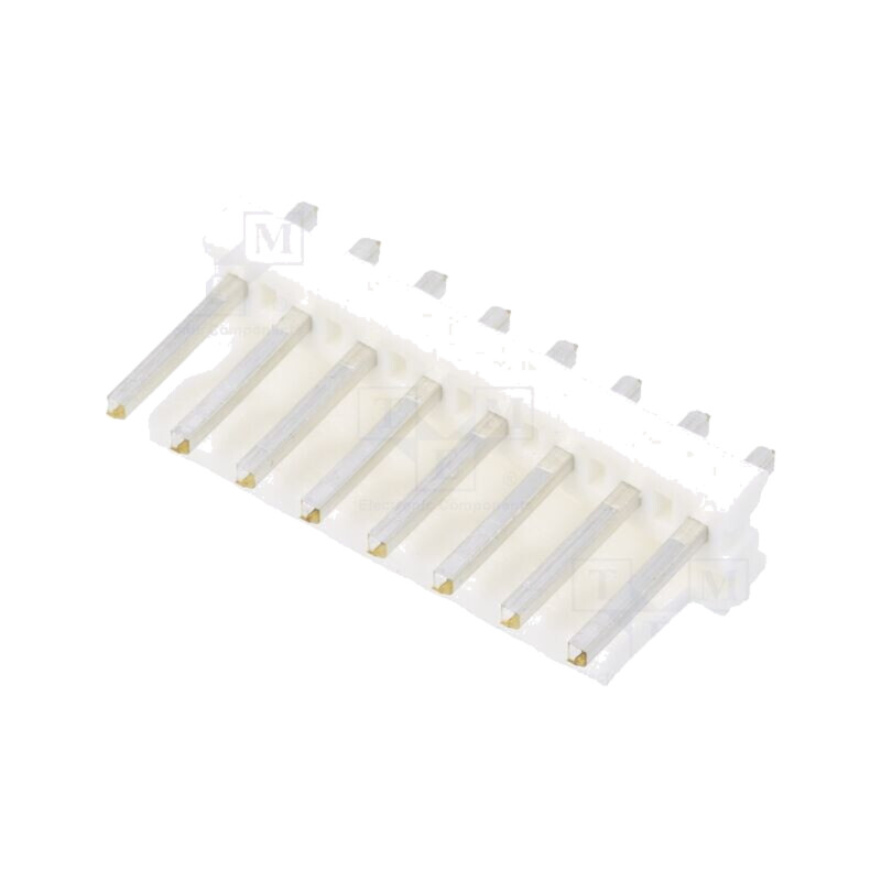 Conector: cablu-placă; soclu; tată; MTA-156; PIN: 8; drept; THT; 1x8