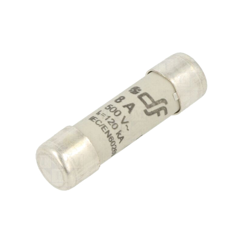 Siguranţă: siguranţă; 8A; 500VAC; 250VDC; gG; 10,3x38mm