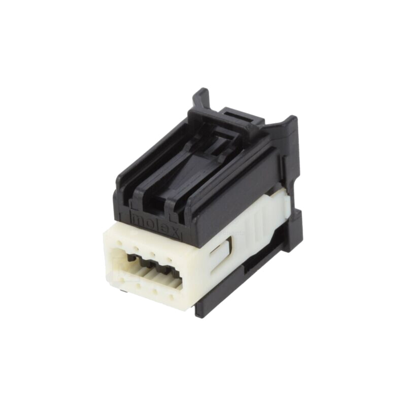 connector STAC64 ASSY RCPT 8 CKT BLK POL A