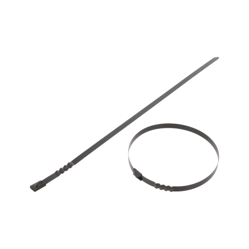 Colier de strângere; L: 360mm; W: 7,9mm; oțel inoxidabil AISI 304