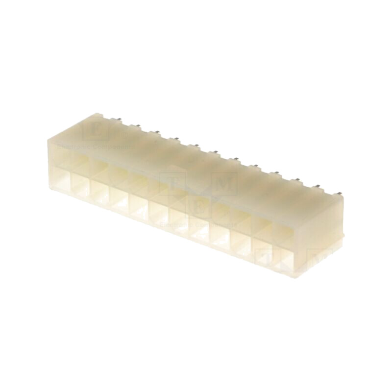 Conector: cablu-placă; soclu; tată; PIN: 24; N42G; 600V; drept; 9A
