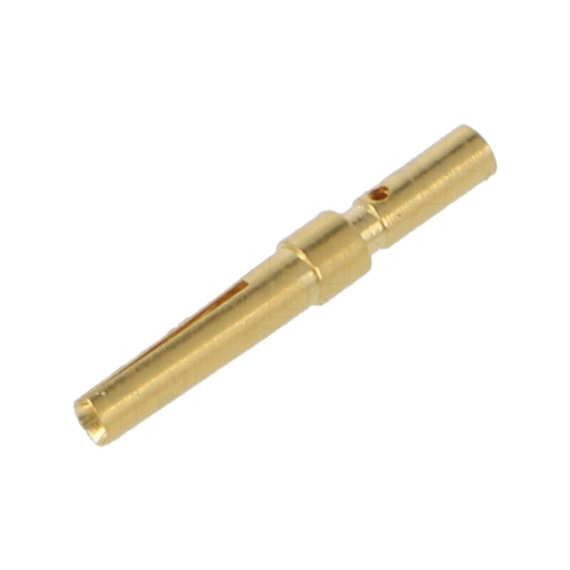 Pin; mamă; 1mm; aurit; 0,14÷0,56mm2; crimpat; pe cablu