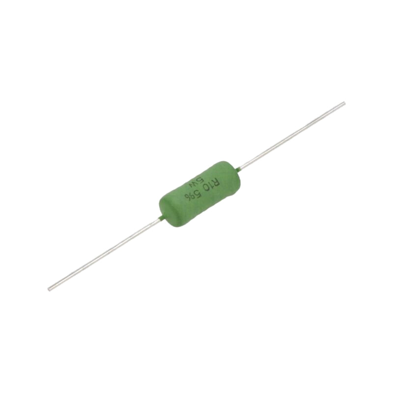 Rezistor: bobinat; THT; 100mΩ; 5W; ±5%; Ø7,5x18mm; axial