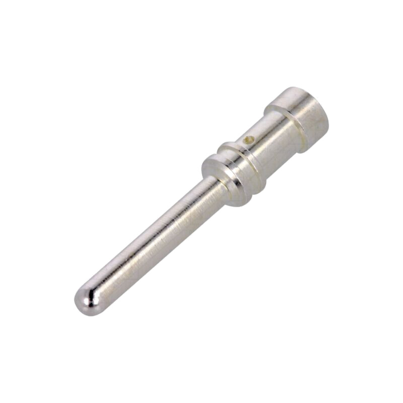 Pin; tată; aliaj cupru; argintat; 3mm2; crimpat; 16A; Han E®