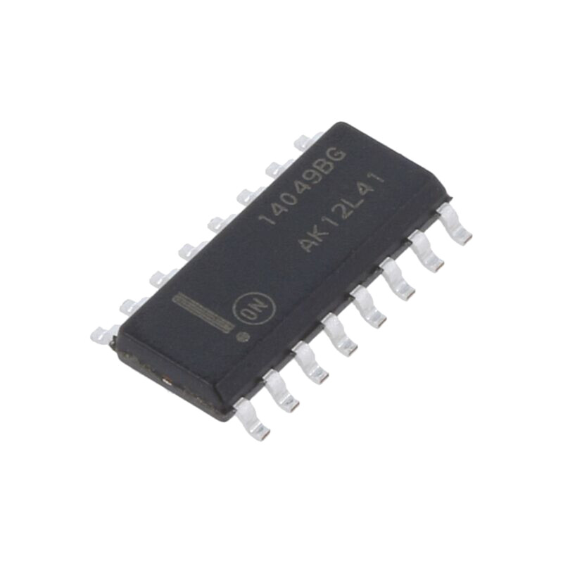 IC: digital; buffer,inversor; Ch: 6; SMD; SO16; 3÷18VDC; -55÷125°C