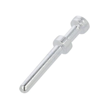 Pin; tată; 2,5mm; argintat; 0,75mm2; crimpat; 16A; CEM/DEM,HEE
