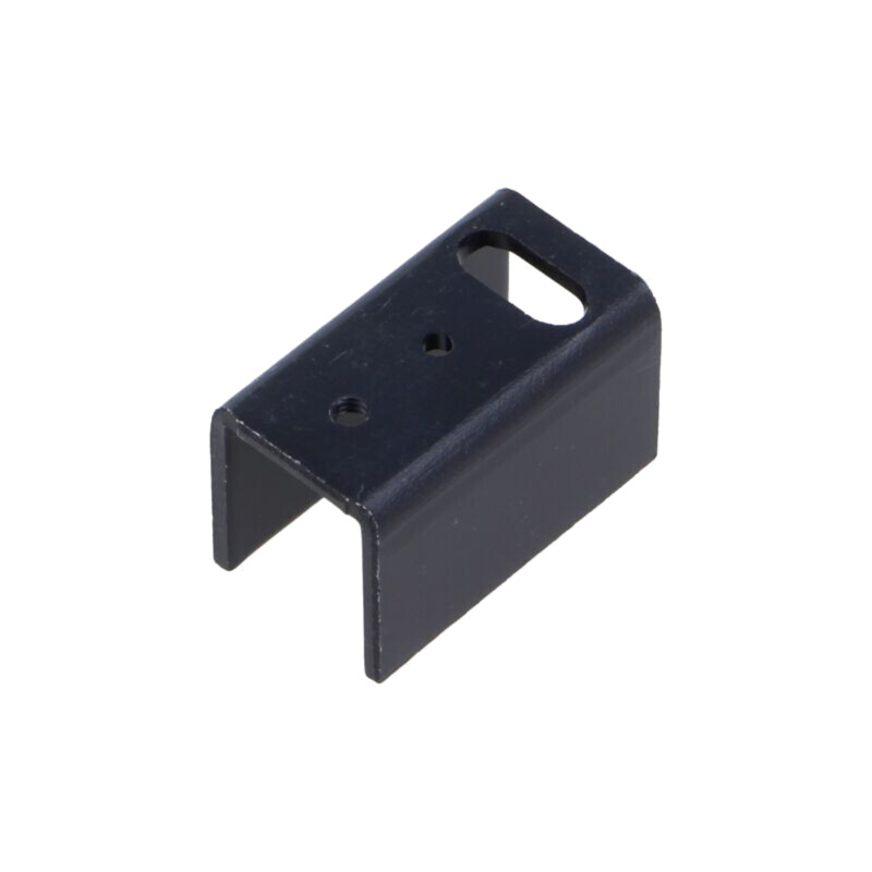 Radiator: extrudat; U; TO220; neagră; L: 25mm; W: 14mm; H: 15mm; 22°C/W
