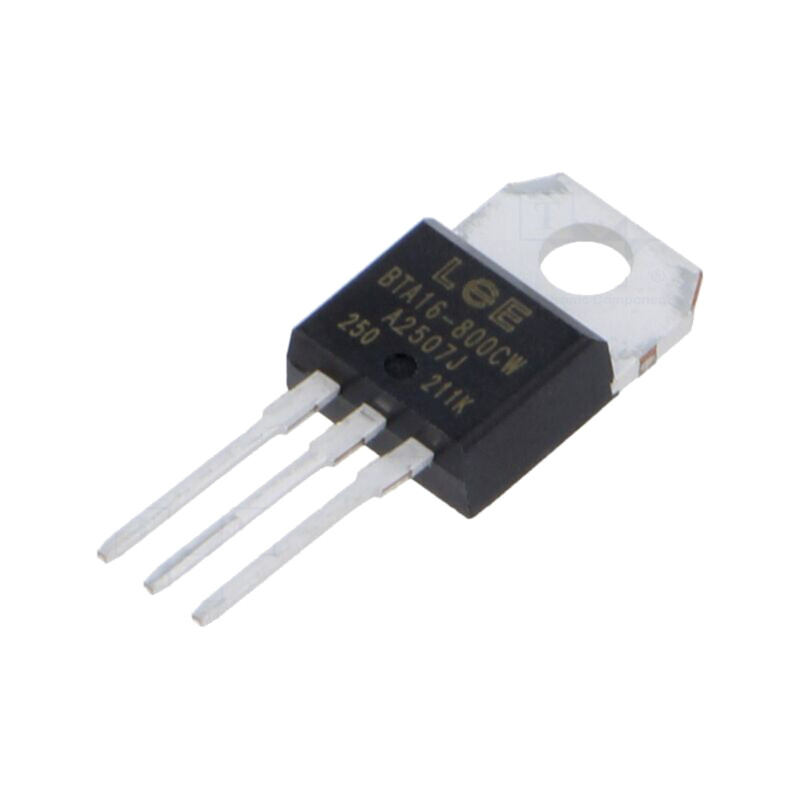 Triac; 800V; 16A; TO220AB; Igt: 35mA; Ufmax: 1,55V