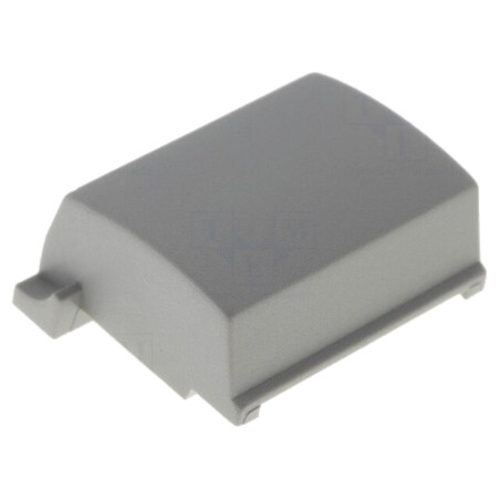 Tastă; gri; plastic