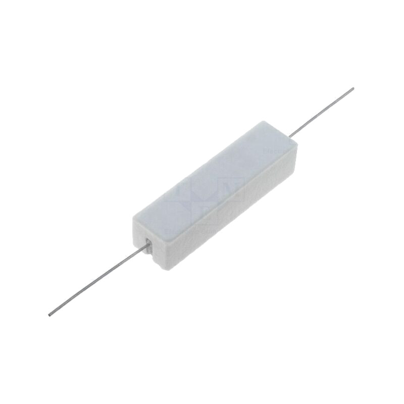 Rezistor: bobinat; cu ciment; THT; 47Ω; 15W; ±5%; Ø0,75x30mm