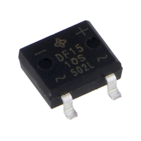 Punte redresoare: monofazat; Urmax: 1kV; If: 1,5A; Ifsm: 50A; DFS