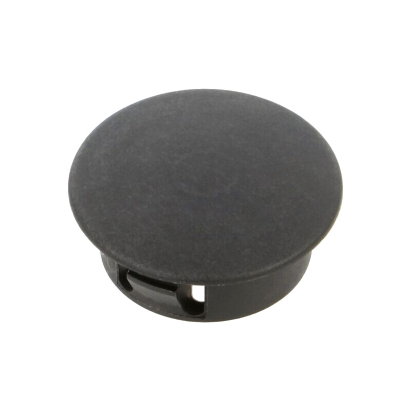 Capac de protecţie; H: 8mm; cu împingere,clichet; neagră; PGM-16