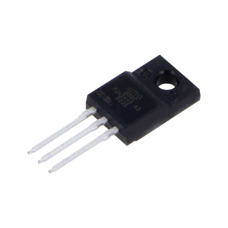 Tiristor: AC switch; 800V; Ifmax: 4A; Igt: 35mA; TO220FP; THT; tub