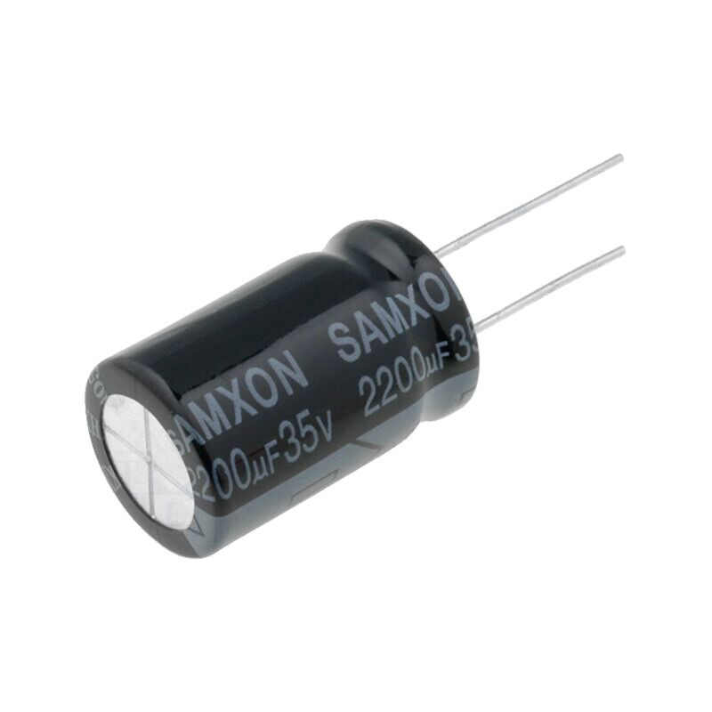 Condensator: electrolitic; THT; 2200uF; 35VDC; Ø16x25mm; ±20%; KM
