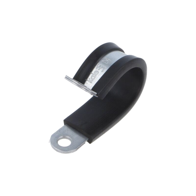 Clipsuri; Øbuclă: 25mm; W: 15mm; oţel; Material protecţie: EPDM