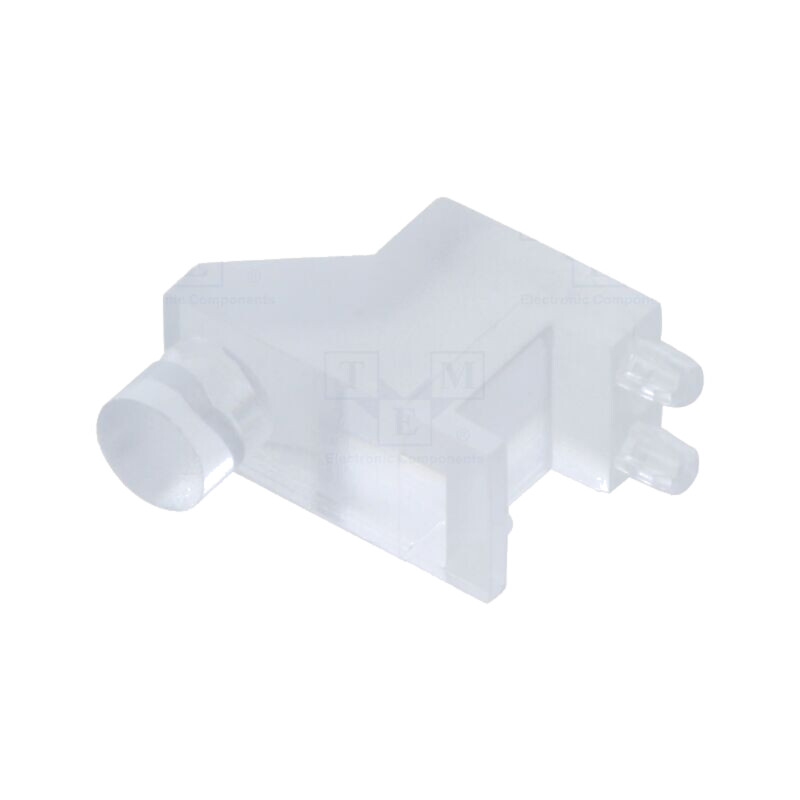 Tub pentru LED-uri; Ø3mm; Parte frontală: plat; Y: 2,5mm; X: 7,6mm