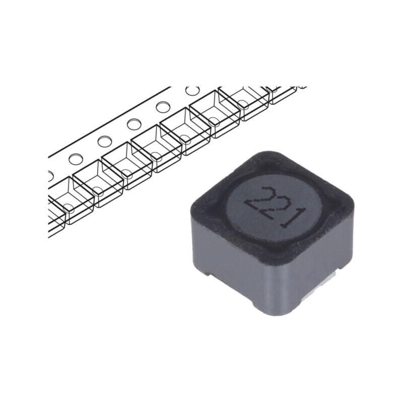 Inductor: fir; SMD; 220uH; 1,16A; 390mΩ; ±20%; 12x12x8mm; -40÷125°C
