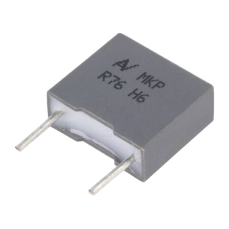 Condensator: cu polipropilenă; R76; 1nF; 1kVDC; 400VAC; 10x4x9mm