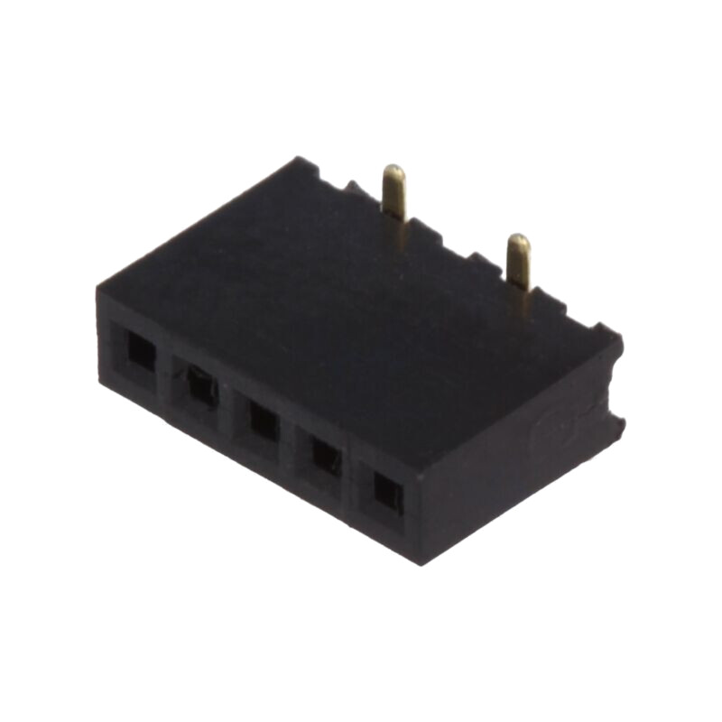 Conector: şiruri pini; soclu; mamă; PIN: 5; drept; 1A; SMT; 1,27mm