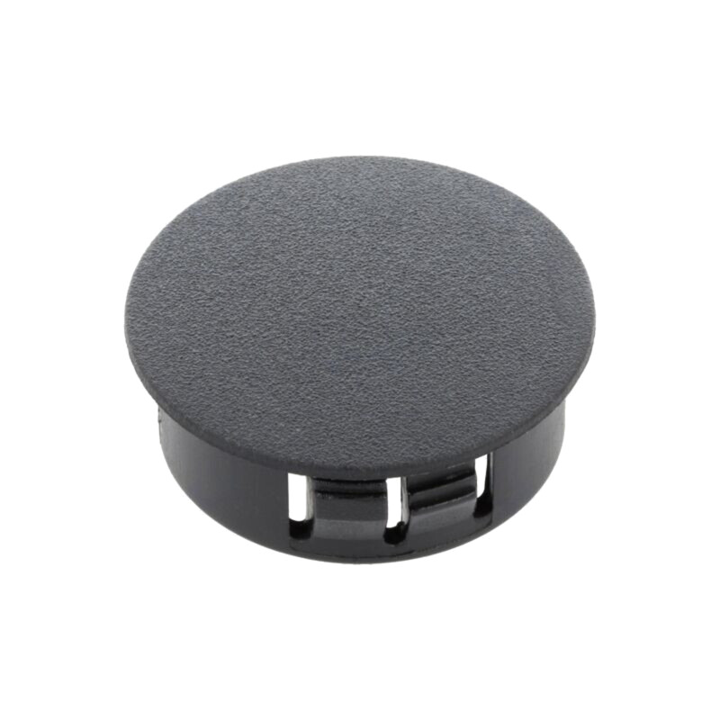 Capac de protecţie; H: 11,8mm; cu împingere,clichet; neagră