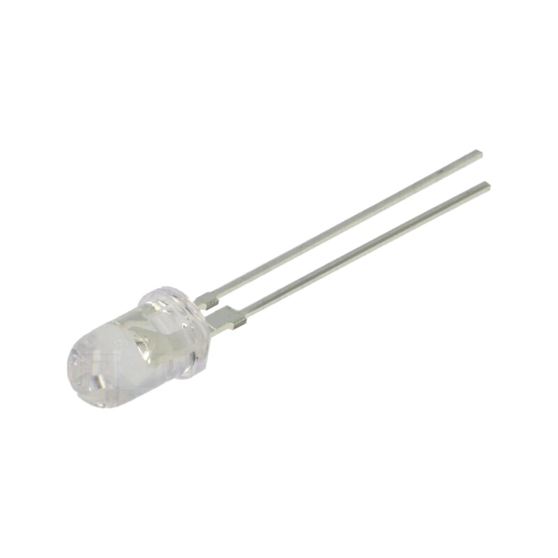 LED; verde; 5mm; 80000mcd; 30°; Parte frontală: convex; 3,2÷3,6VDC