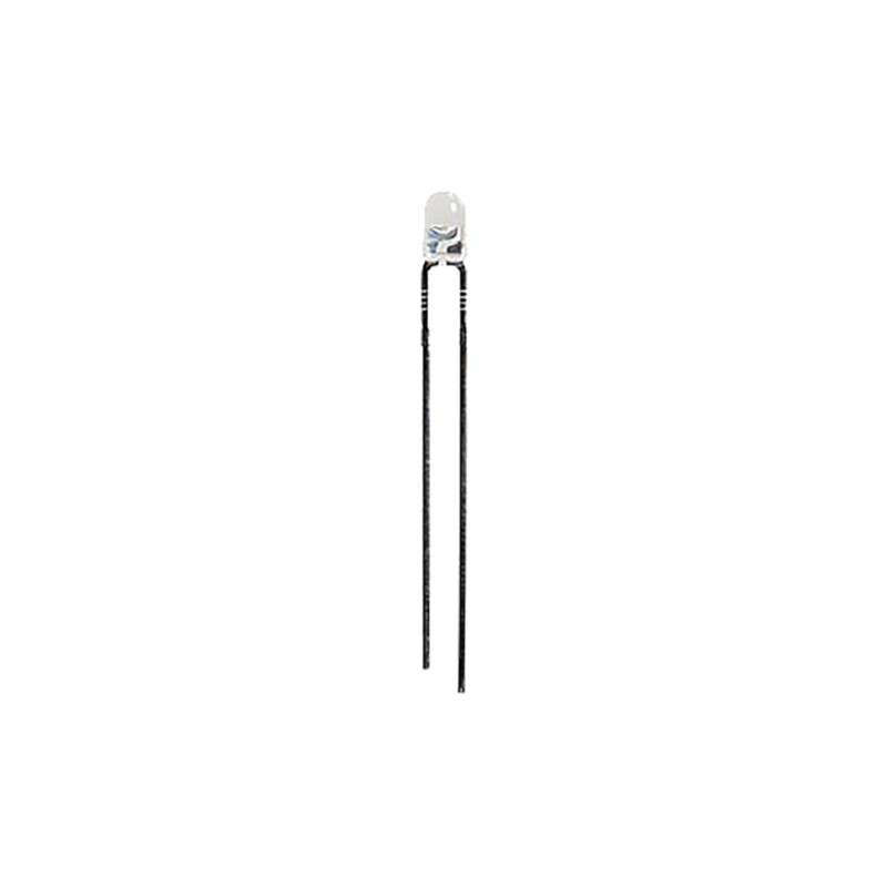 LED; roşie/verde; 3mm; 40°; Parte frontală: convex; Nr.term: 2