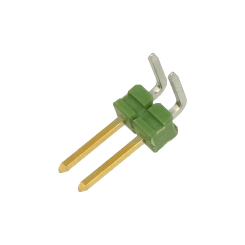Conector: şiruri pini; şir pini; tată; PIN: 2; AMPMODU MOD II; THT