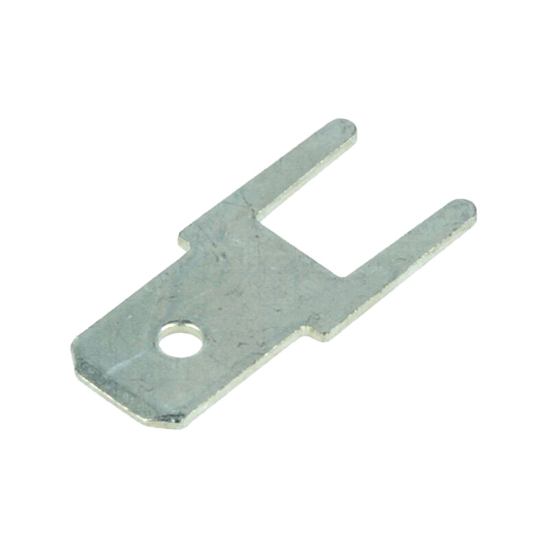 Terminal: plat; 4,8mm; 0,5mm; tată; THT; cositorit; drept