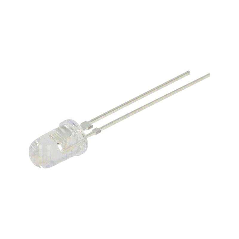 LED; albastru; 5mm; 25000mcd; 30°; Parte frontală: convex; -30÷85°C