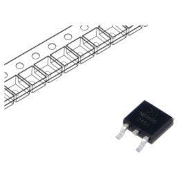 Tranzistor: N-MOSFET; unipolar; 60V; 13A; Idm: 30A; 17W; TO252